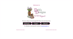 Desktop Screenshot of debsdesigns.com